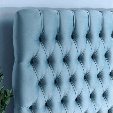 Unicorn Luxury Upholstered Bed In Suede