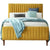 Konya Upholstered Bed Without Storage In Suede