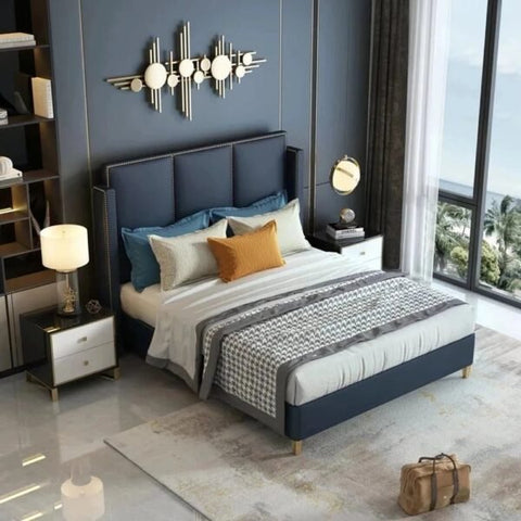 Istanbu Luxury Upholstered Bed In Leatherette