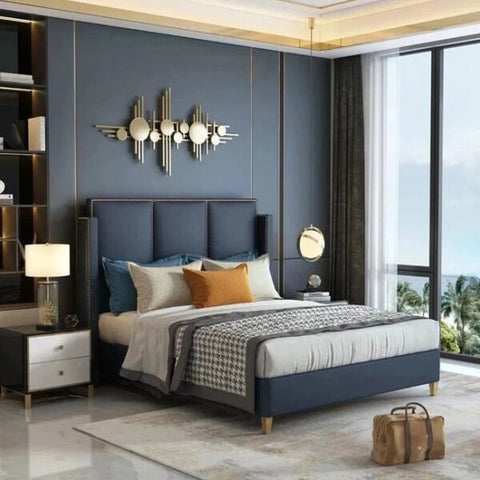 Istanbu Luxury Upholstered Bed In Leatherette